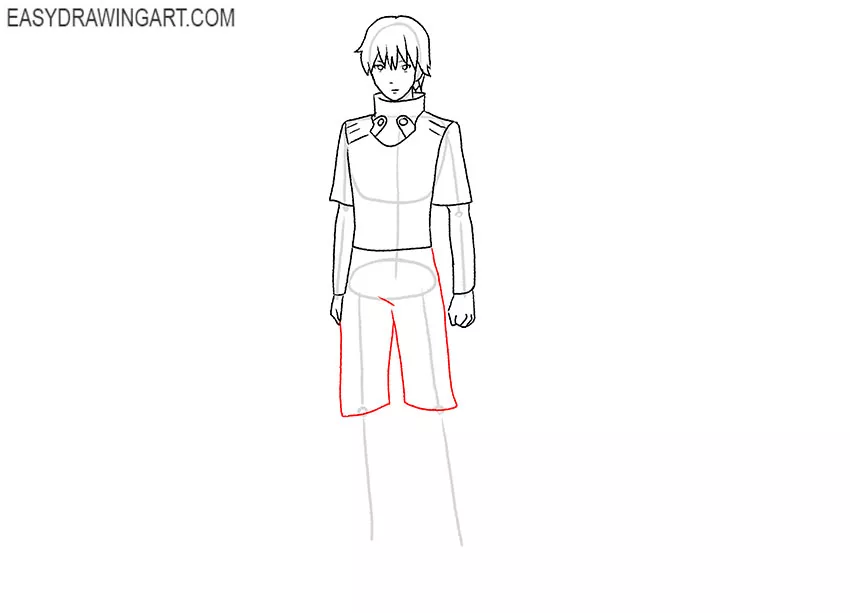 kaneki drawing guide