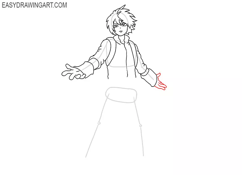 todoroki drawing lesson