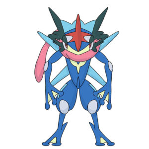 How to Draw Ash Greninja