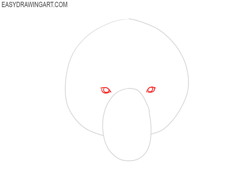 how to draw a bear face easy