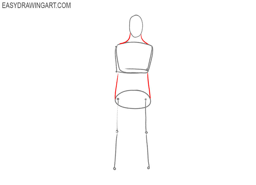how to draw a chef cook