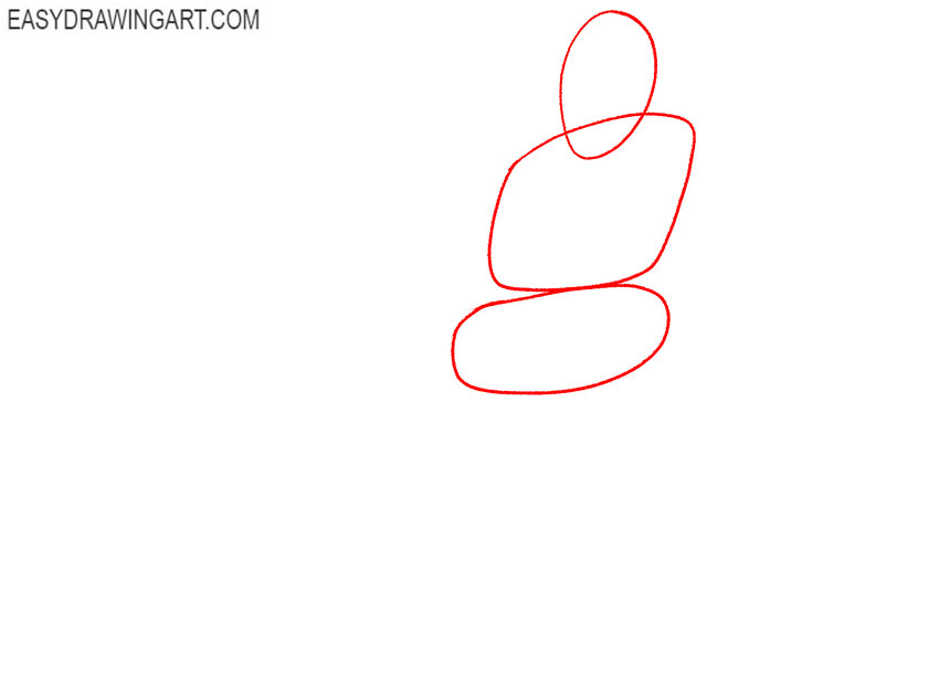 how to draw a cricketer easy