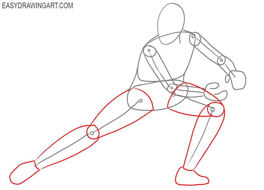 how to draw a cricket easy