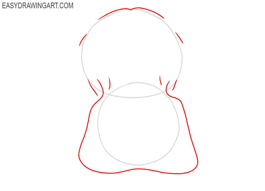 how to draw a hippo face easy