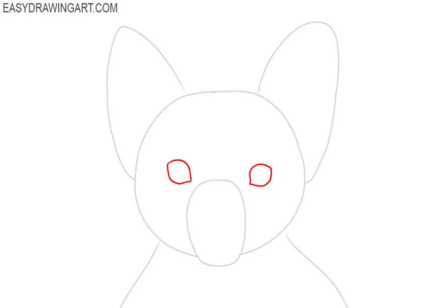 how to draw a yorkie step by step
