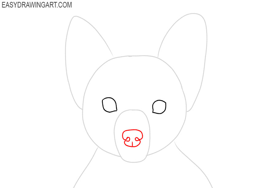 how to draw a yorkie realistic