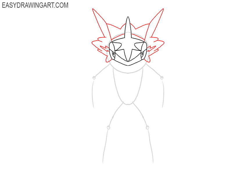 how to draw pokemon ash greninja