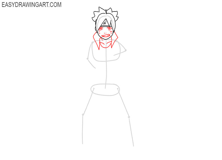boruto drawing lesson