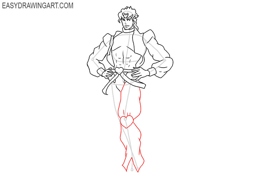 cartoon Dio drawing