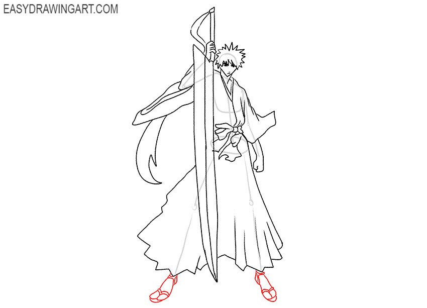 ichigo drawing tutorial