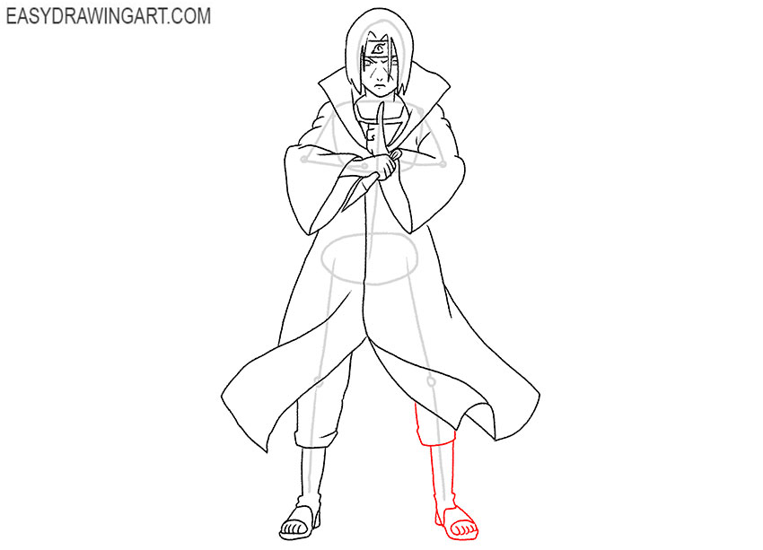 itachi drawing tutorial