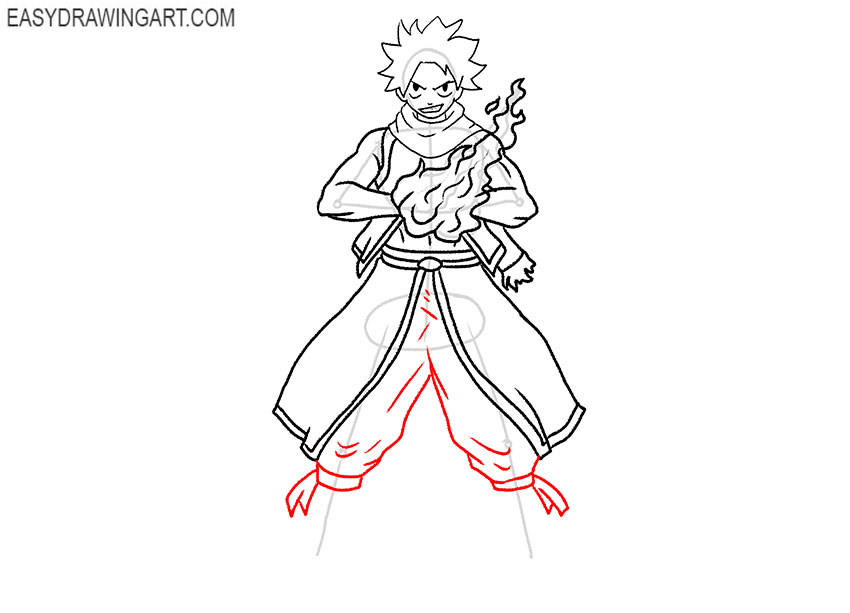 natsu drawing for beginners