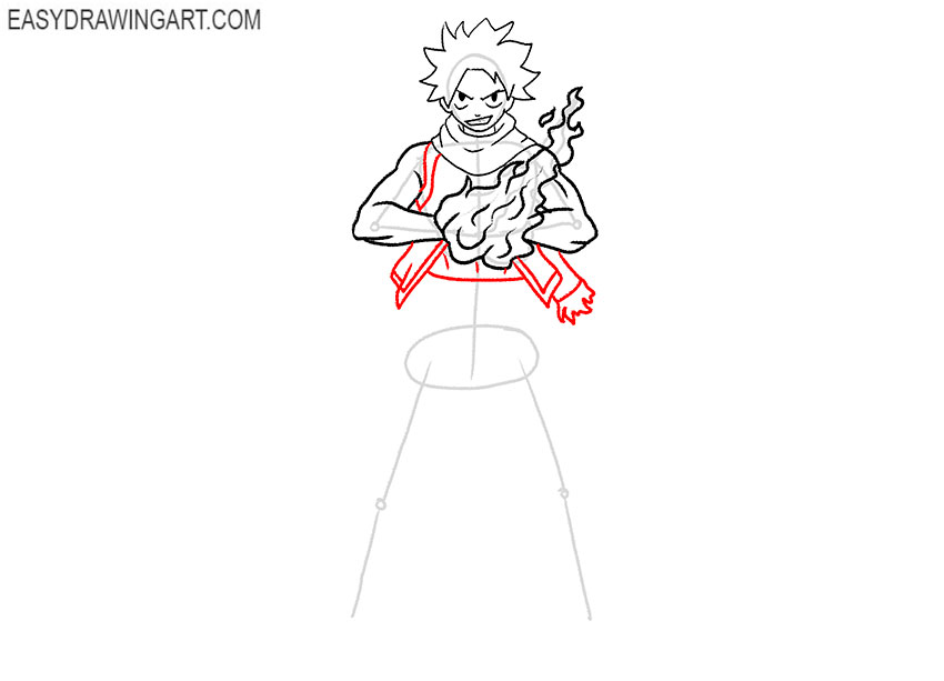 natsu drawing