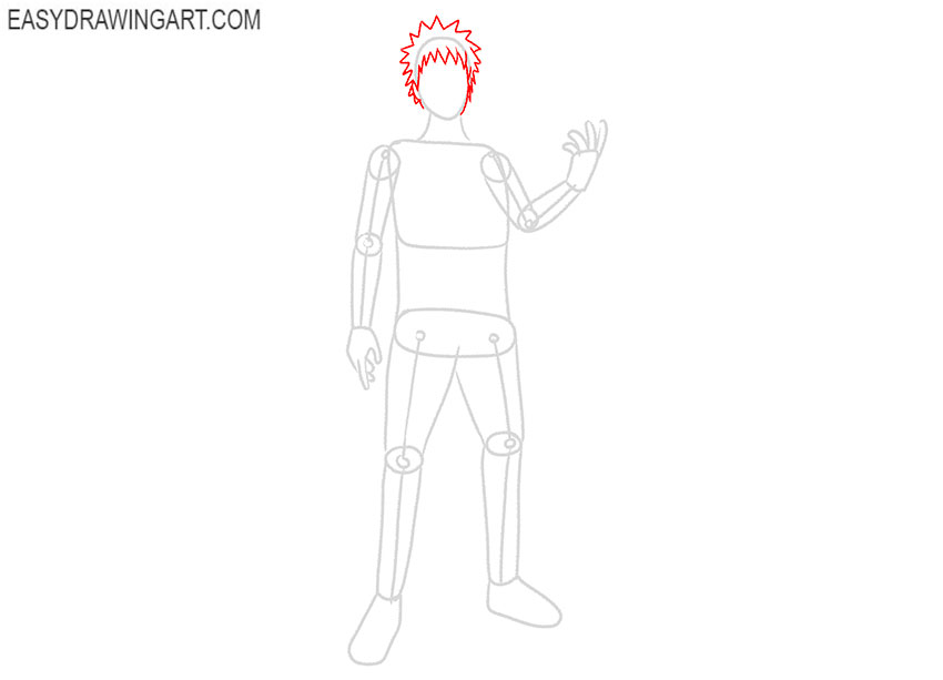 how to draw obito for beginners