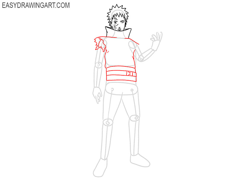obito drawing tutorial