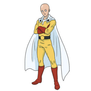 how to draw one punch man