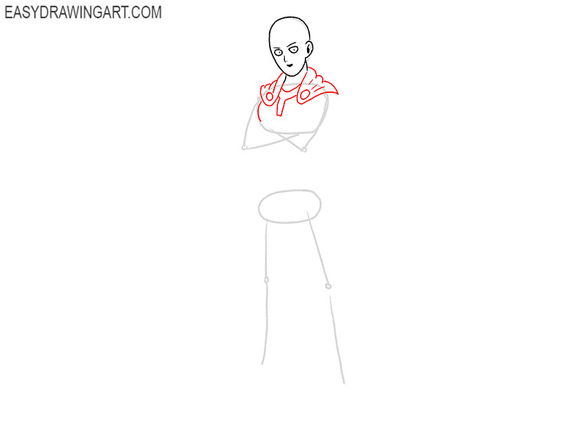 how to draw one punch man character