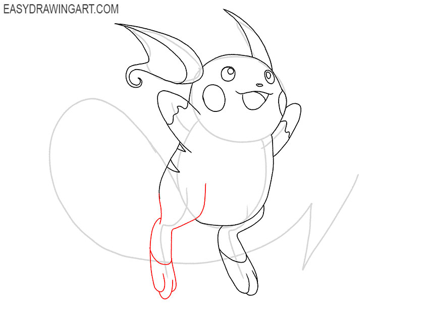 raichu drawing tutorial
