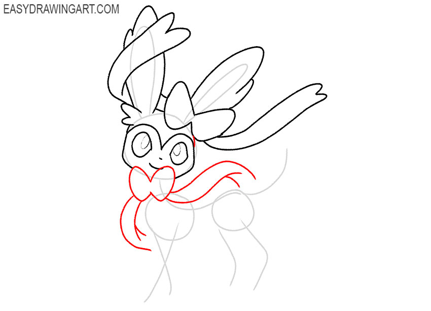 sylveon drawing tutorial