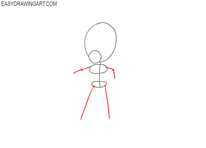 how to draw tails easy