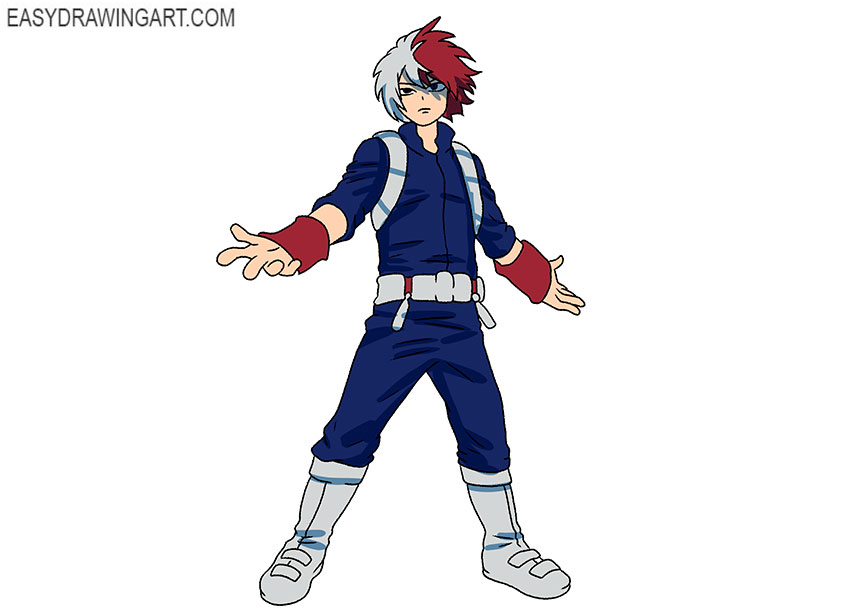  todoroki drawing for beginners