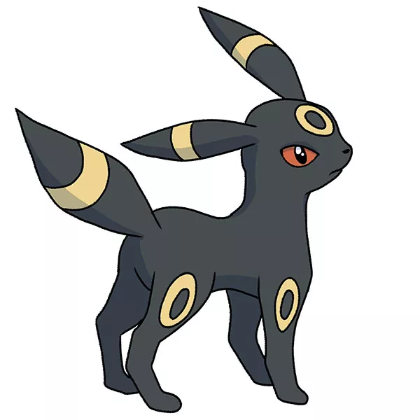 How to Draw Umbreon - Easy Drawing Art