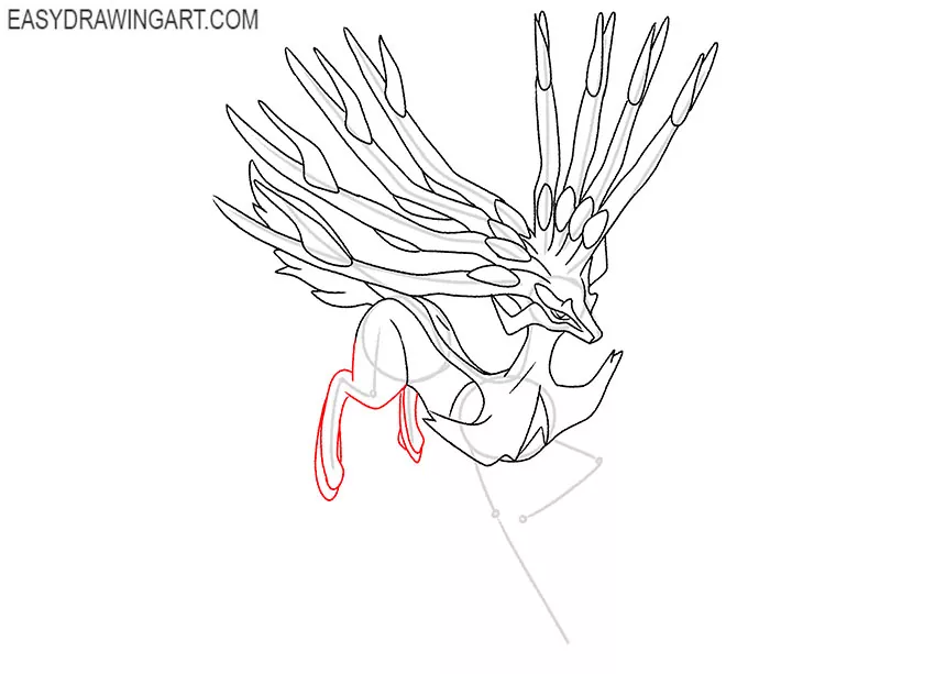 xerneas drawing