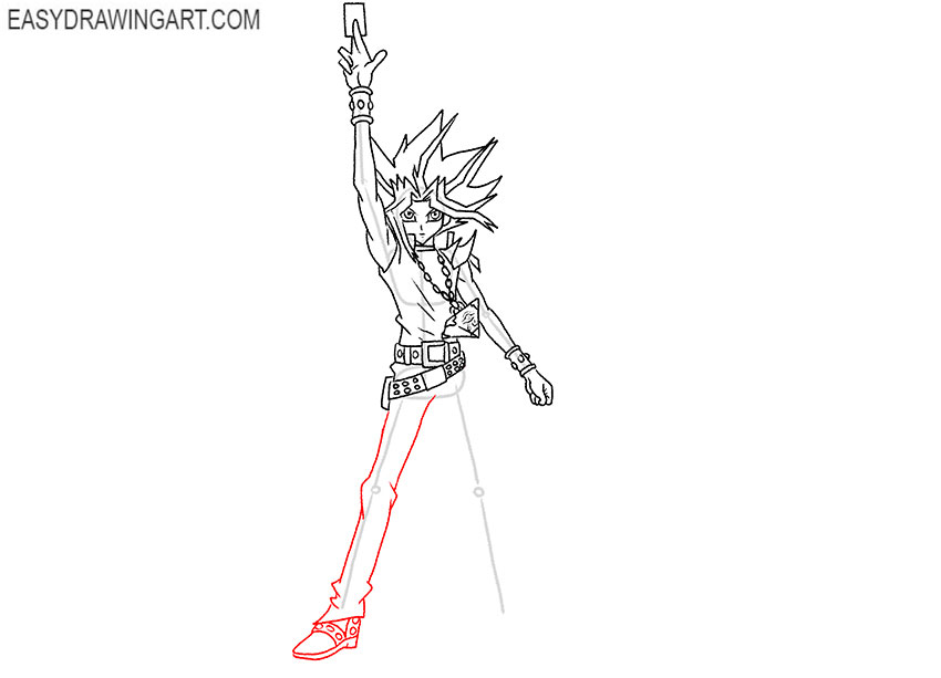 easy Yugioh drawing