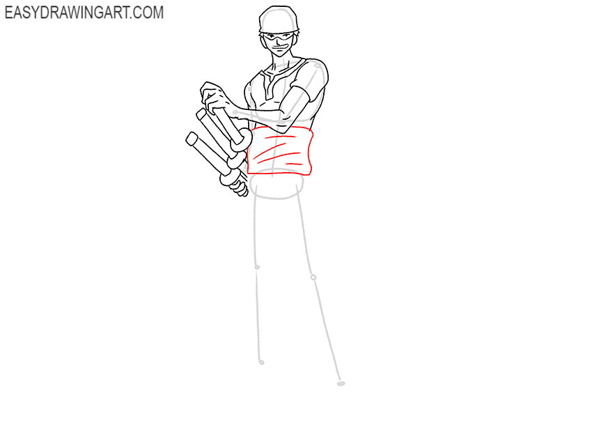 zoro drawing guide