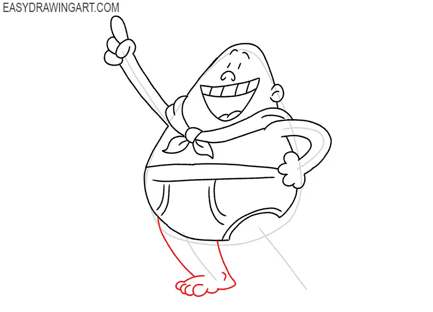 captain underpants drawing guide