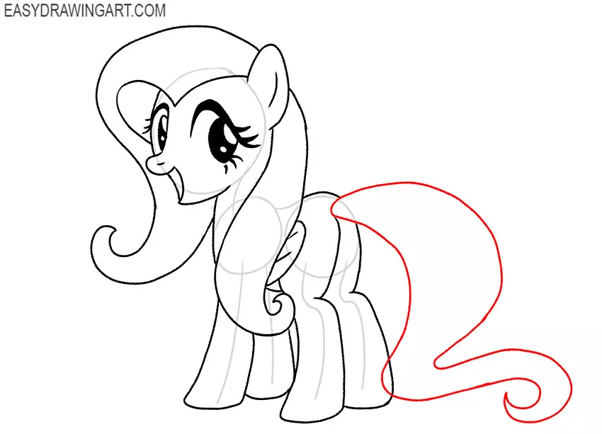fluttershy drawing lesson