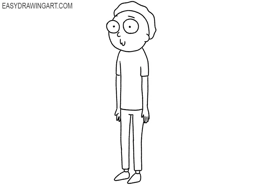 morty characters drawing