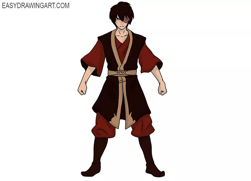 zuko drawing for kids