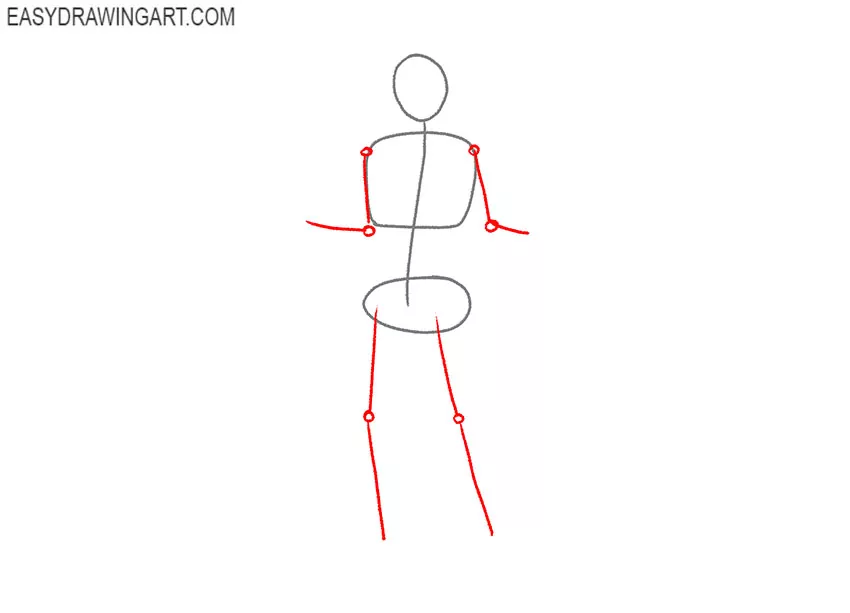 how to draw gohan full body