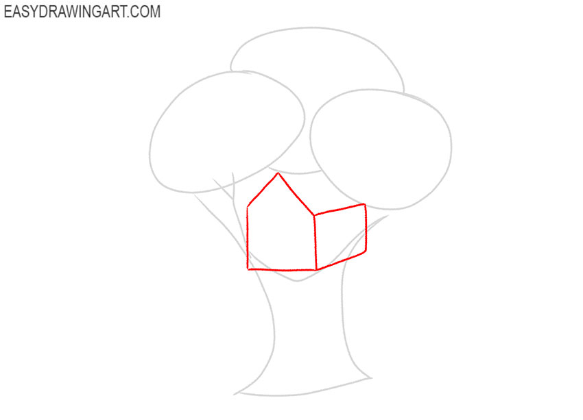 how to draw a treehouse art hub