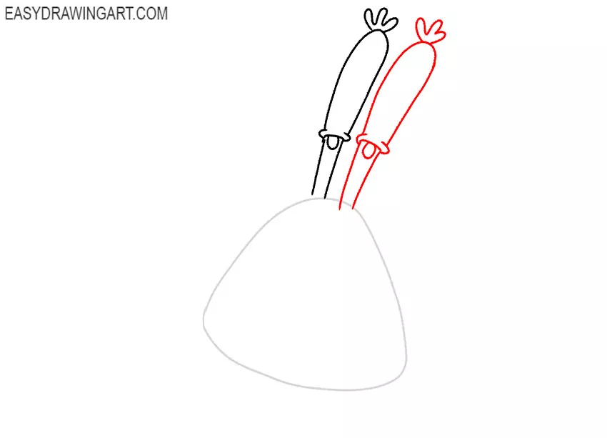 how to draw mr krabs step by step