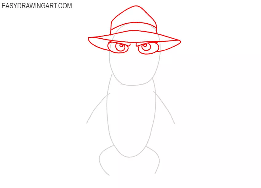 how to draw perry the platypus art hub