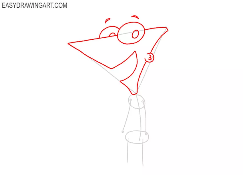 how to draw phineas and ferb for beginners