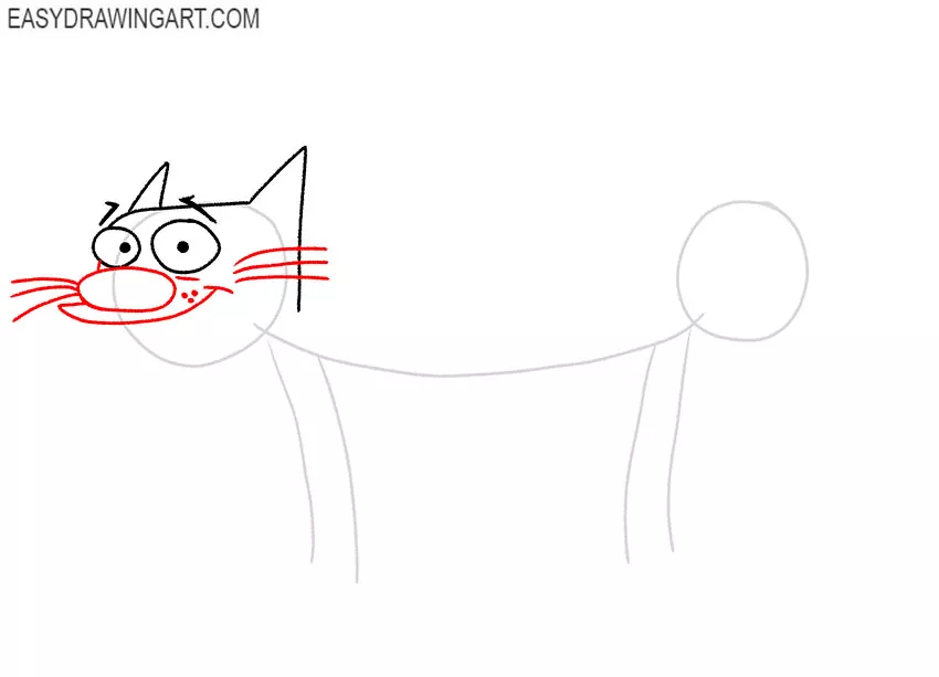 catdog cartoon drawing