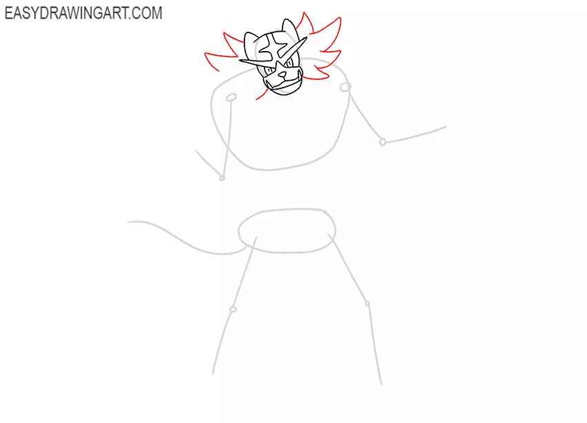 how to draw incineroar from pokemon
