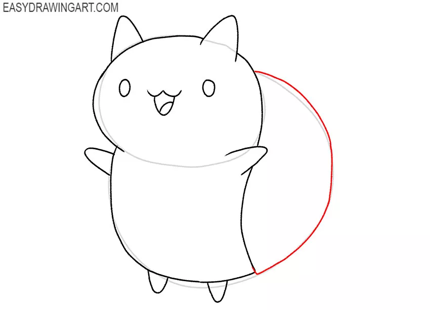 easy catbug drawing