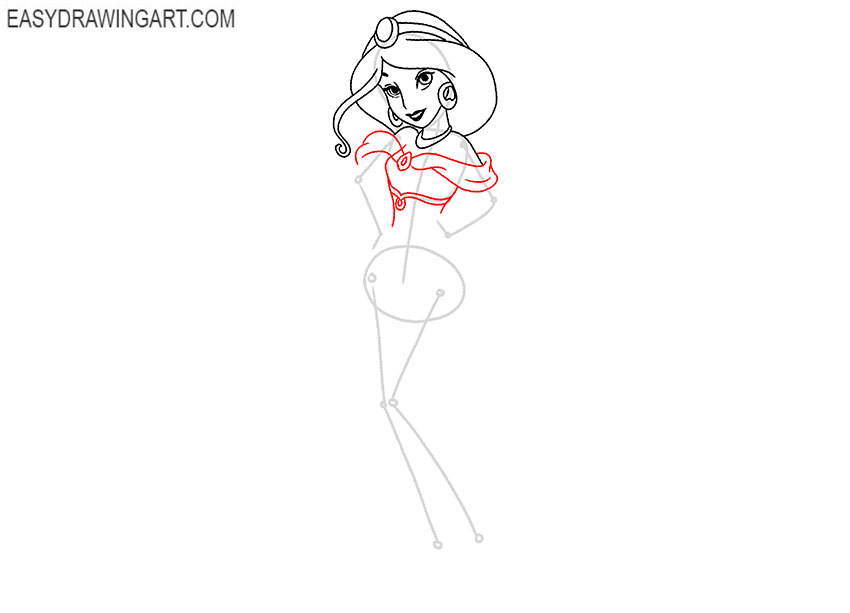 how to draw jasmine art hub