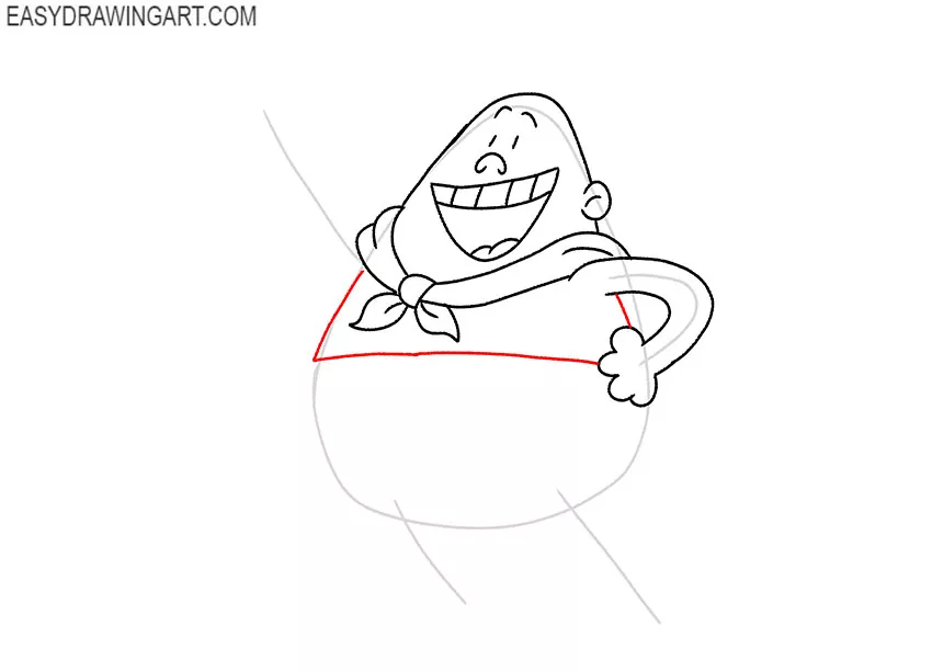 easy captain underpants drawing