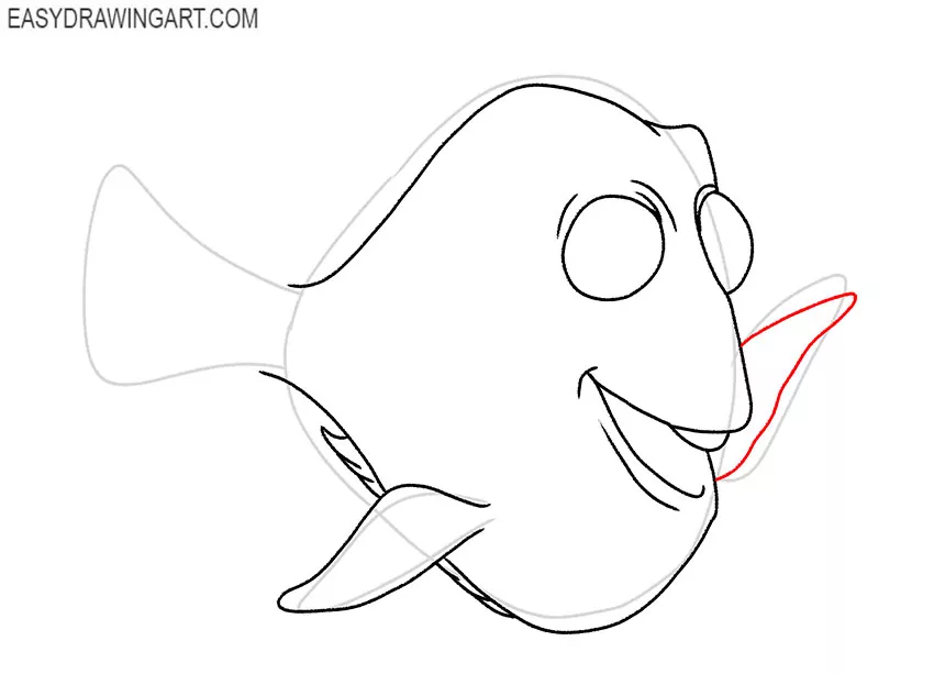 how to draw dory art hub