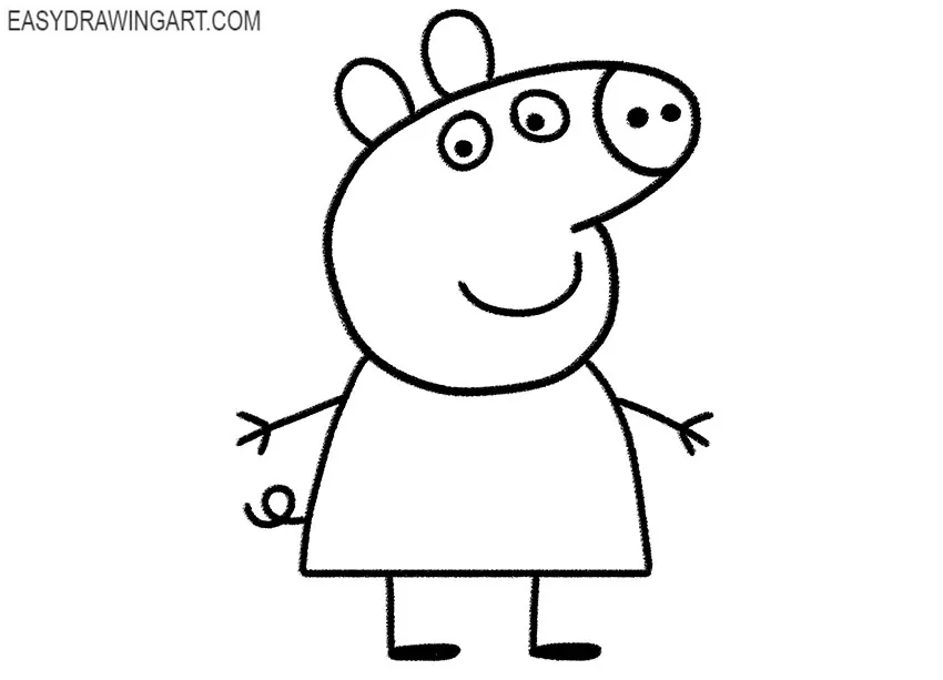How To Draw Peppa Pig @ Howtodraw.pics-saigonsouth.com.vn