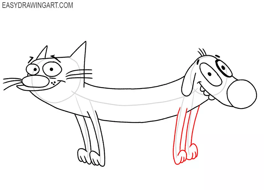 CatDog drawing tutorial
