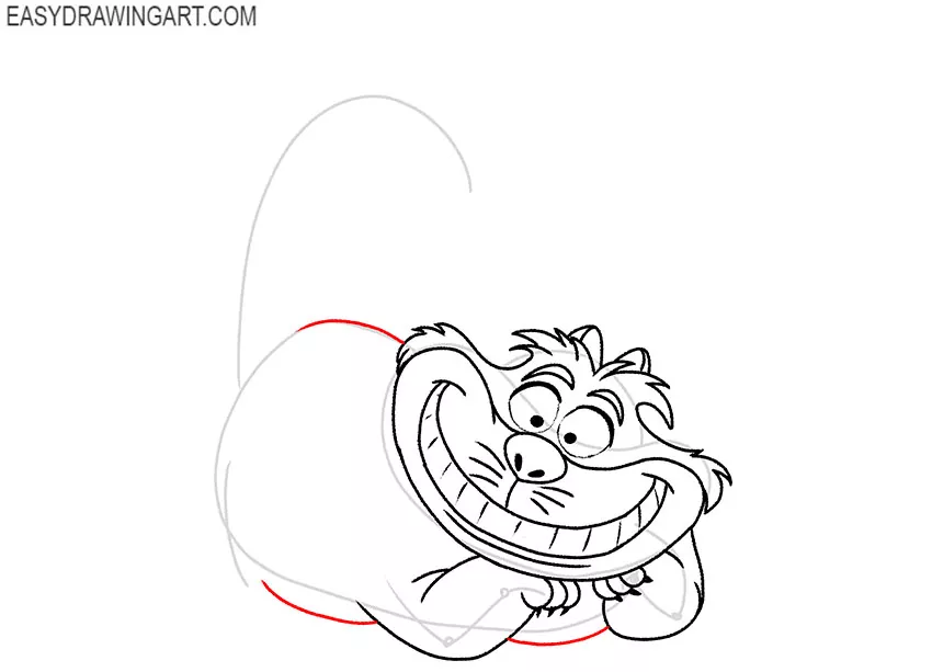 cheshire cat drawing lesson