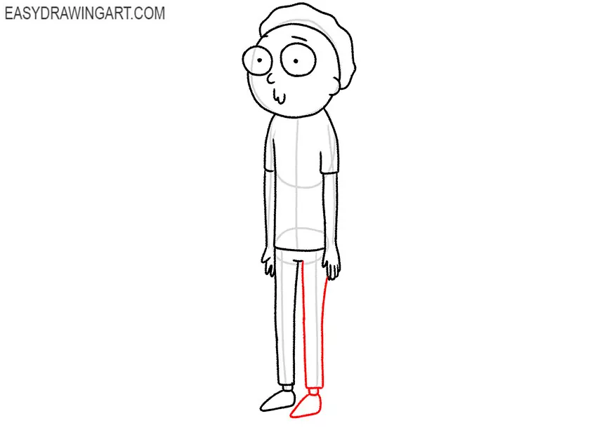 morty drawing tutorial