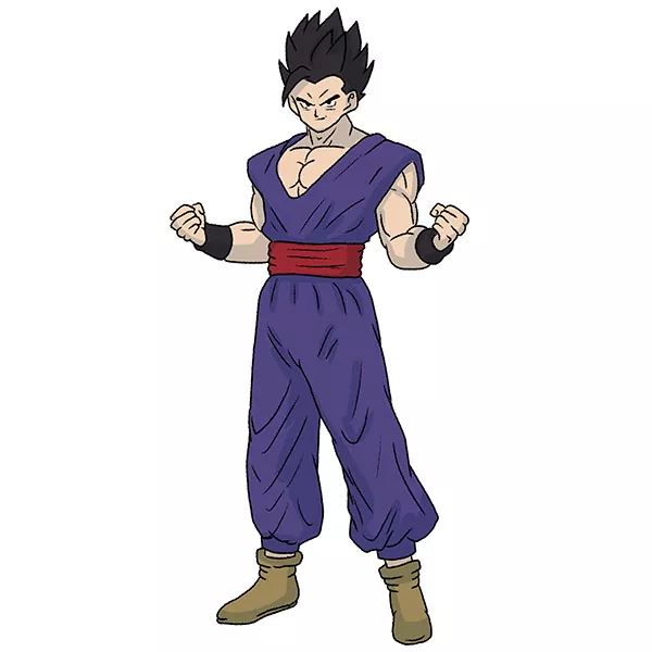 How to Draw Gohan