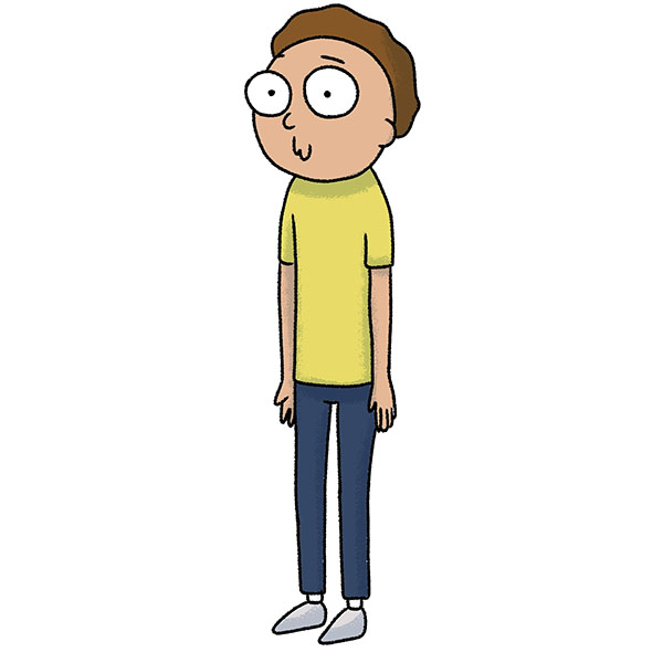 How to Draw Morty - Easy Drawing Art